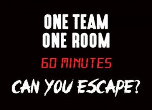 One team, one room, 60 minutes... Can you escape?